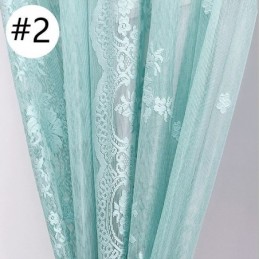 Läpikuultavat Ikkunaverhot Elegantit Voile-Verhot Olohuoneeseen