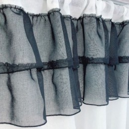 Modernit Kirjaillut Tylliverhot Ruokokankaasta, Ohut Voile, Olohuone, Makuuhuone