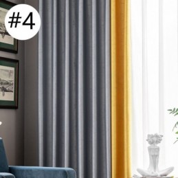 Geometriset Jacquard-Verhot Pimennysverhoilla Olohuoneeseen