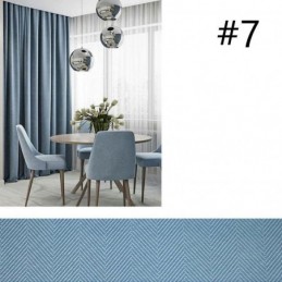 Moderni Yksivärinen Verho Mittatilaustyönä Tehty Pimennysverhot Olohuoneeseen