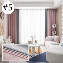 Geometriset Jacquard-Verhot Pimennysverhoilla Olohuoneeseen