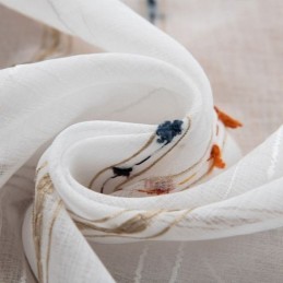 Nordic Sheer -Verhot Raidallinen Kuviollinen Puolivoilee