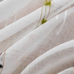 Nordic Sheer -Verhot Raidallinen Kuviollinen Puolivoilee