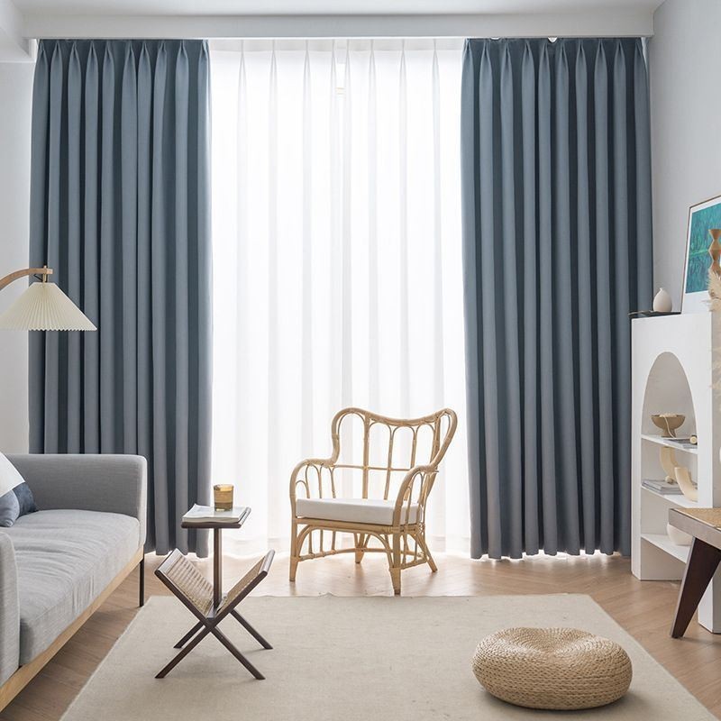 Pohjoismaiset Pimennysverhot Olohuoneeseen, Yksivärinen