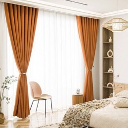 Pimennysverho Mittatilaustyönä Tehty Verho Brodeeratut Verhot Lämpöeristetty Olohuone