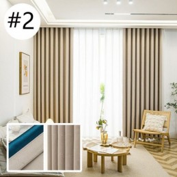 Pimennysverho Mittatilaustyönä Tehty Verho Brodeeratut Verhot Lämpöeristetty Olohuone