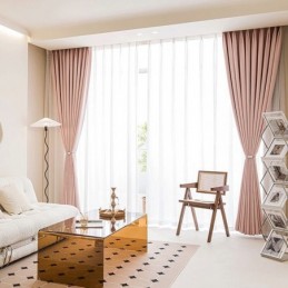 Pohjoismaiset Pimennysverhot Olohuoneeseen, Yksivärinen