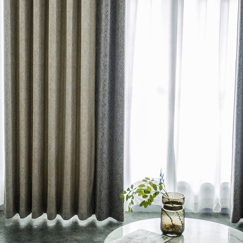 Pohjoismaiset Tilkkutäkkiverhot, Yksivärinen, Pimentävä Olohuone