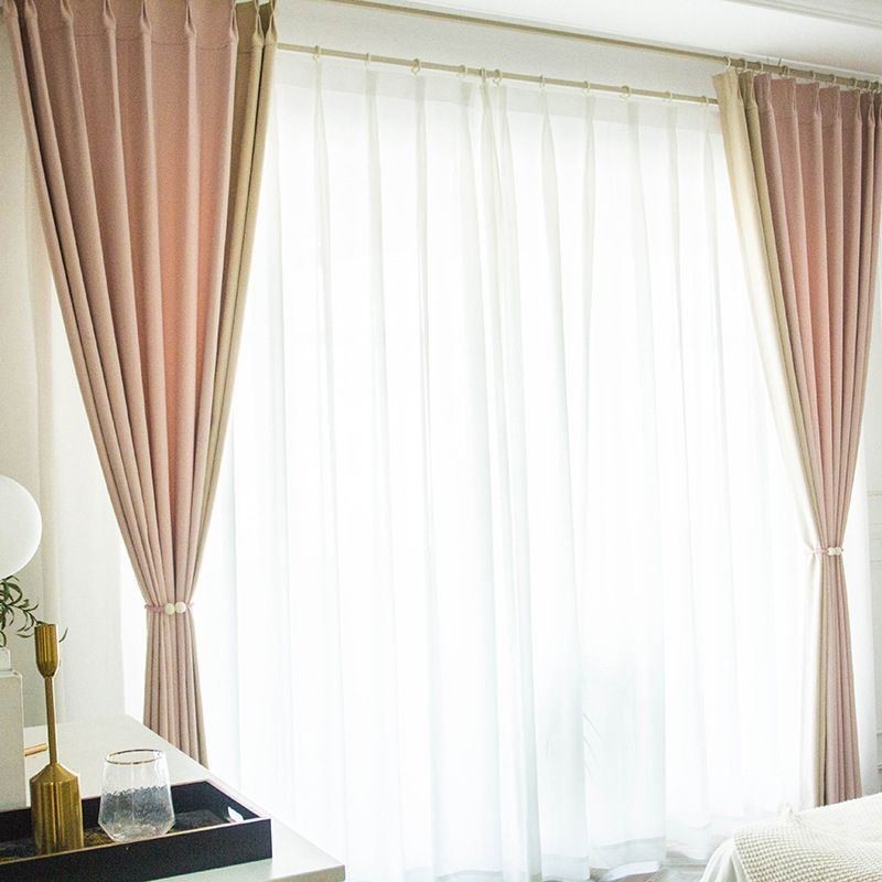 Pohjoismaiset Tilkkutäkkiverhot, Yksivärinen, Pimentävä Olohuone