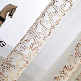 Modernit Läpikuultavat Voile-Verhot Koristeelliset Ikkunaverhot Olohuoneeseen Makuuhuoneeseen