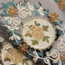 Kirjonta Tylliverho Mittatilaustyönä Tehty Verho Eurooppalainen Ylellinen Läpikuultava Voile Olohuoneeseen