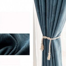 Geometriset Pimennysverhot, Jacquard-Verho, Mittatilaustyönä Tehty Verho Makuuhuoneeseen