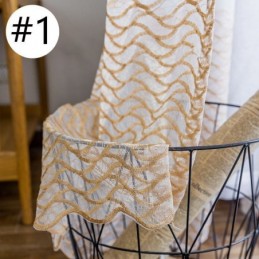 Hengittävä, Läpikuultava Verho Mittatilaustyönä, Eurooppalainen Koristeellinen Tylliverho Olohuoneeseen