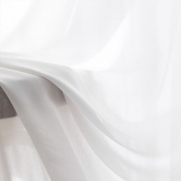 Moderni Läpikuultava Verho Mittatilaustyönä, Kasvikuvioinen Voile-Verho Olohuoneen Parvekkeelle