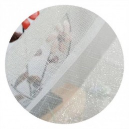 Elegantti Läpikuultava Verho Mittatilaustyönä Tehty Yksivärinen Tulli Olohuoneen Makuuhuoneen Verho