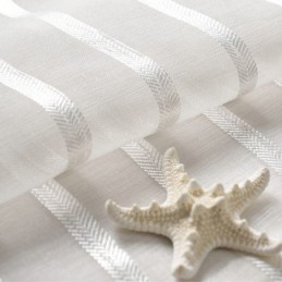 Elegantti Valkoinen Tylliverho Mittatilaustyönä Tehty Verho, Läpikuultava Olohuone, Makuuhuone