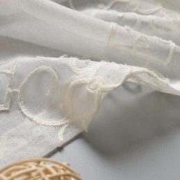 Nordic Voile -Verho Mittatilaustyönä Tehty Verho Brodeerattu Läpikuultava Verho Olohuone Makuuhuone