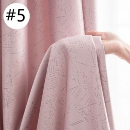 Geometriset Jacquard-Verhot Pimennysverhoilla Olohuoneeseen