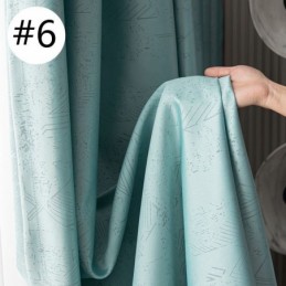 Geometriset Jacquard-Verhot Pimennysverhoilla Olohuoneeseen