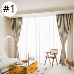 Pohjoismaiset Pimennysverhot Olohuoneeseen, Yksivärinen