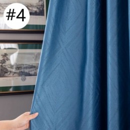 Geometriset Jacquard-Verhot Pimennysverhoilla Olohuoneeseen