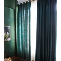 Puuvillainen Pellavainen Koristeellinen Verho Mittatilaustyönä Verho Pastoraalinen Mehiläinen Puolipimennys Makuuhuone Lastenhuone