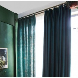 Puuvillainen Pellavainen Koristeellinen Verho Mittatilaustyönä Verho Pastoraalinen Mehiläinen Puolipimennys Makuuhuone Lastenhuone