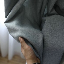 Klassinen Huonetta Tummentava Verho Mittatilaustyönä Tehty Verho Minimalistinen Yksivärinen Pimentävä Olohuone Makuuhuone