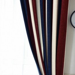 Kotiverho Mittatilaustyönä Tehty Verho Moderni Raidallinen Olohuoneen Verho