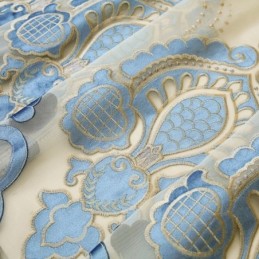 Eurooppalaistyylinen Verho Mittatilaustyönä Tehty Verho Yksinkertaiset Kirjaillut Verhot Olohuoneeseen Ja Makuuhuoneeseen