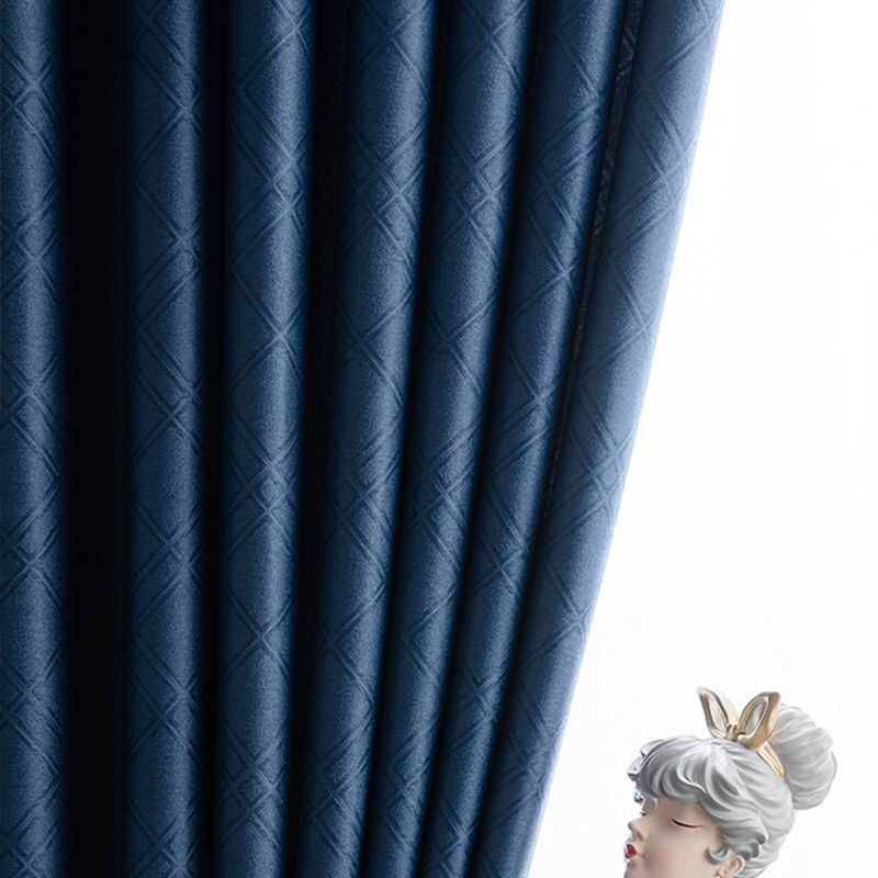 Polypropeenista Valmistettu Pimennysverho Mittatilaustyönä, Kohokuvioitu Timantinmuotoinen Verhopaneeli Olohuoneeseen, Makuuhuoneeseen