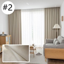 Korkean Tarkkuuden Verhot Pimennys Olohuoneen Makuuhuoneen Hotelli Yksivärinen