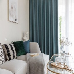 Pellavainen Pimennysverho Mittatilaustyönä Tehty Verho Yksivärinen Ympäristönsuojelu Tummentaminen