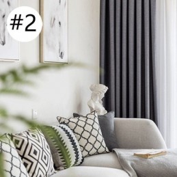 Pellavainen Pimennysverho Mittatilaustyönä Tehty Verho Yksivärinen Ympäristönsuojelu Tummentaminen