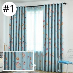 Pimennysverho Mittatilaustyönä Lastenhuoneeseen Piirrettyyn Verhoon