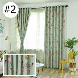 Pimennysverho Mittatilaustyönä Lastenhuoneeseen Piirrettyyn Verhoon