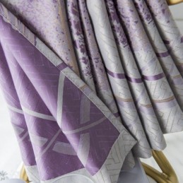 Modernit Pimennysverhot, Puunväriset Jacquard-Sävyiset Kangasverhot