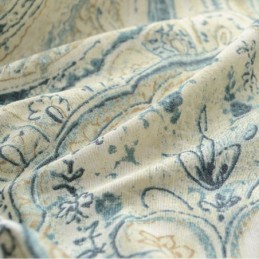 Mittatilaustyönä Tehty Amerikkalainen Vintage-Verho, Upea Toteemipainatus Olohuoneeseen