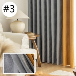 Houndstooth-Jacquard-Verho Mittatilaustyönä, Pimennysverho Olohuoneeseen, Makuuhuoneeseen