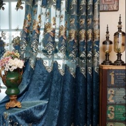 Chenille-Verho, Mittatilaustyönä Tehty Verho, Ontto Kirjontakukka