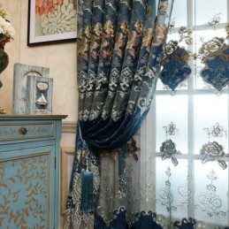 Chenille-Verho, Mittatilaustyönä Tehty Verho, Ontto Kirjontakukka