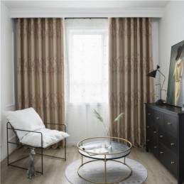 Kasvikuvioinen Verho Mittatilaustyönä, Lämpöeristetty, Energiatehokas