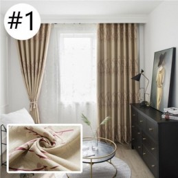 Kasvikuvioinen Verho Mittatilaustyönä, Lämpöeristetty, Energiatehokas