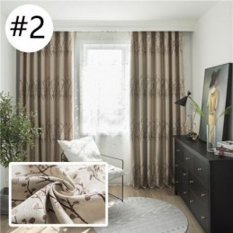 Kasvikuvioinen Verho Mittatilaustyönä, Lämpöeristetty, Energiatehokas