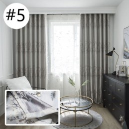 Kasvikuvioinen Verho Mittatilaustyönä, Lämpöeristetty, Energiatehokas