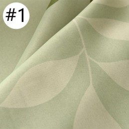 Pastoraaliset Lehtikuvioiset Pimennysverhot Olohuoneen Ikkunoiden Verhoiluihin