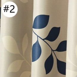 Pastoraaliset Lehtikuvioiset Pimennysverhot Olohuoneen Ikkunoiden Verhoiluihin