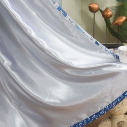 New Castle -Painetut Verhot, Eurooppalaiset Ikkunaverhot Olohuoneeseen Ja Makuuhuoneeseen