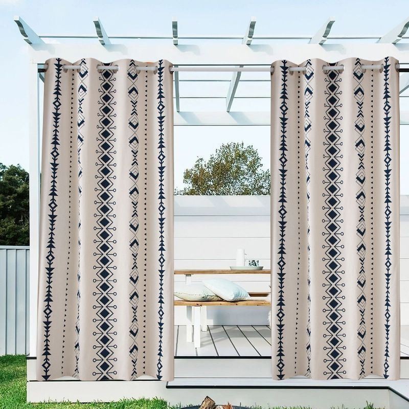 Vedenpitävät Ulkoverhot, Lämpöä Estävä Verho, Mittatilaustyönä Valmistettu Verho Patio-Pergola-Kuistille