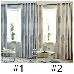 Pimennysverho Mittatilaustyönä Tehty Verho Nordic Leaf Printing Window